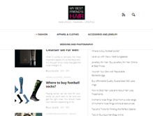 Tablet Screenshot of mybestfriendshair.com